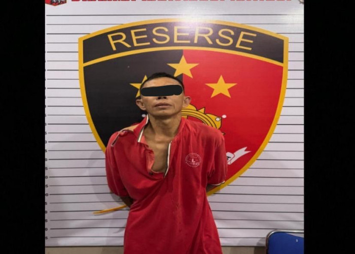 Halangi Penggerebekan Ladang Ganja, Feri Diciduk Tim ELANG 