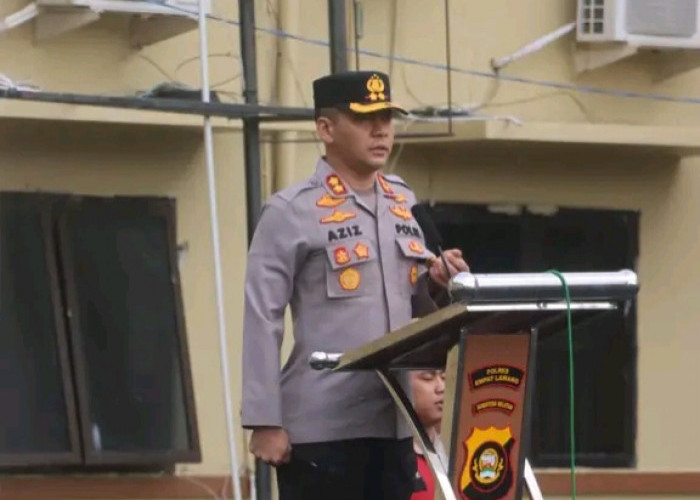 Perkuat Integritas dan Pelayanan, Kapolres Empat Lawang Pimpin Apel Pagi Personel