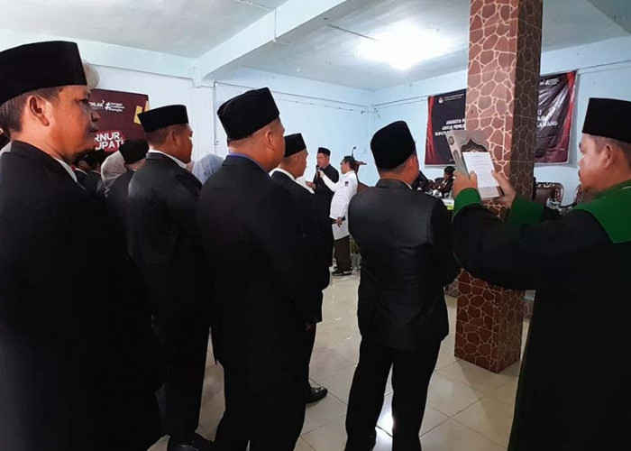 50 Anggota PPK Resmi Dilantik KPU Kabupaten Empat Lawang