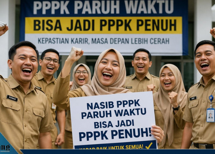 Nasib PPPK Paruh Waktu Akhirnya Jelas! Pemerintah Siapkan Skema Perpanjangan dan Peluang Jadi PPPK Penuh