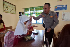 Polsek Dempo Selatan Salurkan Makanan Bergizi