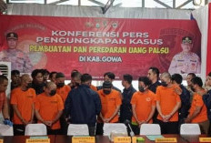 Sindikat Uang Palsu di UIN Makassar Terbongkar, 17 Tersangka Ditangkap