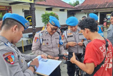 Polres Pagaralam Gelar Penegakan Disiplin Personel