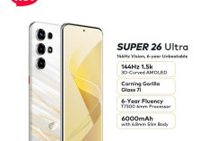 Itel Super 26 Ultra Rilis! HP Rp 2 Jutaan Mirip Galaxy S25 Ultra dengan Layar 144 Hz & Baterai Jumbo 6000 mAh