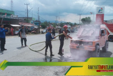 Mobil Katana Nyaris Terbakar di SPBU Talang Banyu, Diduga Akibat Konsleting Listrik