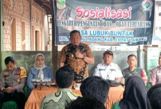 Warga Lubuk Buntak Diberikan Sosialisasi Dari BNNK