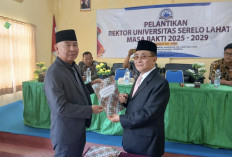 Rektor UNSELA Beberkan 3 Agenda UNSELA Kedepan