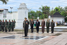 Kapolres Lahat Hadiri Upacara Ziarah di TMP Puspa Bhakti