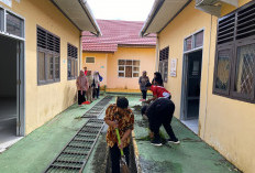 Disnakertrans Muba Galakkan Jumat Bersih