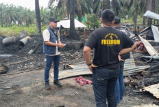 Penyulingan Minyak Ilegal di Keluang Muba Terbakar