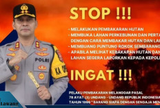 Kapolres Empat Lawang Tegas! Warga Dihimbau Stop Bakar Hutan, Bisa Dipenjara 15 Tahun