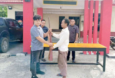 Warga Serahkan Senpi Rakitan