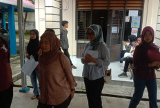 300 Pencari Kerja Berbondong-Bondong Datangi Disnaker Lahat