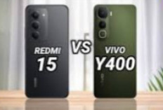 Vivo Y400 5G vs Redmi 15 5G: Selisih Rp1,5 Juta, Mana yang Lebih Worth It?