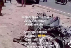 Tabrakan Honda Vario vs Honda Beat, Satu Korban Meninggal Dunia