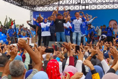 Senam Gembira Meriahkan HUT ke-23 Partai Demokrat 