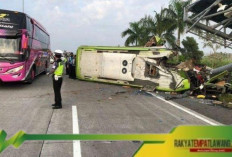 Kecelakaan Bus Maut di Ngawi: Satu Tewas, Beberapa Penumpang Luka-Luka