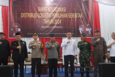 Gelar Rakor Persiapan Distribusi Logistik Pilkada 2024