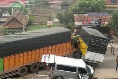 Rem Blong Picu Kecelakaan Beruntun di Jalan Lintas Timur