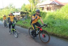 Kapolres Pagaralam Aktif Pantau Kamtibmas dengan Patroli Sepeda: Terjalin Kedekatan Antara Kepolisian