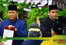 Prabowo Subianto dan Gibran Rakabuming Resmi Dilantik sebagai Presiden dan Wakil Presiden RI 2024-2029