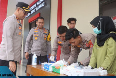 Polres Empat Lawang Gelar Tes Urine, Seluruh Personel Bersih dari Narkoba!