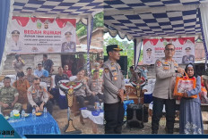 Sentuh Hati Warga! Polres Empat Lawang Bedah Rumah & Bagi Sembako