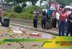 Listrik Padam Terus, Emak-emak Geruduk Kantor Bupati Empat Lawang, Lempar Buah Busuk!