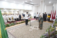 Hj Patimah Toha Dikukuhkan sebagai Bunda Literasi Muba 2025–2030