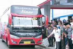 Pj Bupati Empat Lawang Lepas Puluhan Jamaah Haji