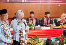 Paslon Berlian Deklarasi dan Langsung Mendaftar ke KPU Lahat