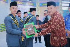 Wabup Muba Hadiri Wisuda Santri di Pesantren Assalam Islamy