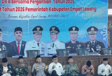 Malam Tahun Baru 2026, Bupati Joncik Muhammad Pimpin Doa Bersama Forkopimda Empat Lawang