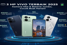 3 Rekomendasi HP Vivo 2025: Kamera 50 MP dan Baterai Jumbo