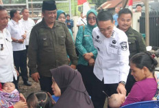 Pj Bupati Lahat Senang Kunjungi Posyandu