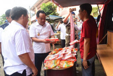 Wagub Sumsel Gercep Gelar Pasar Murah