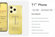 T1 Phone, Ponsel 12 GB Cuma 8 Jutaan! Penasaran Gak, Ponsel Mewah Ini Buatan Trump?