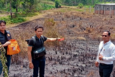 Polres Empat Lawang Sigap Tindak Kasus Pembakaran Lahan di Lampar Baru , Penyidikan Sedang Berlangsung 