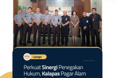 Perkuat Sinergitas Penegakan Hukum, Kalapas Kelas III Pagar Alam Lakukan Kunjungan ke Pengadilan Negeri