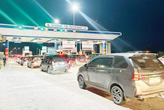 Volume Kendaraan di Tol Wilayah Sumsel Melejit