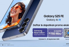 Samsung Buka Reservasi Galaxy S25 FE, Bonus Diskon hingga Rp750 Ribu!