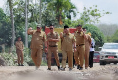 Progres Perbaikan Jalan Sekayu - PALI Masih Terus Berlanjut