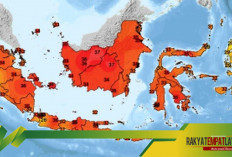 Suhu Panas Melanda RI, Ini Daftar 10 Daerah dengan Suhu Tertinggi, Sumsel Termasuk di Antaranya