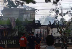 Rumah Warga Terbakar saat Penghuni Bertugas di TPS
