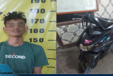 Tertidur di Pondok, Pencuri Motor di Empat Lawang Akhirnya Tertangkap Polisi
