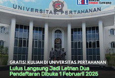 GRATIS! Kuliah di Universitas Pertahanan, Lulus Langsung Jadi Letnan Dua! Pendaftaran Dibuka 1 Februari 2025