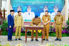 Teken MoU Kerjasama Muba-Muaro Jambi, Langkah Strategis Hadapi Tantangan Perbatasan