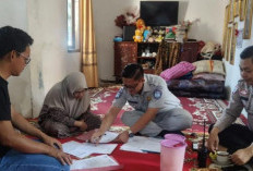 Serahkan Santunan Korban Kecelakaan di Pagaralam