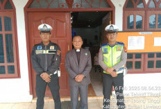 Sat Lantas Amankan Giat Pasti Di Gereja Methodist