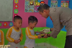Berikan Makanan Bergizi dan Vitamin kepada Anak TK Bhayangkari